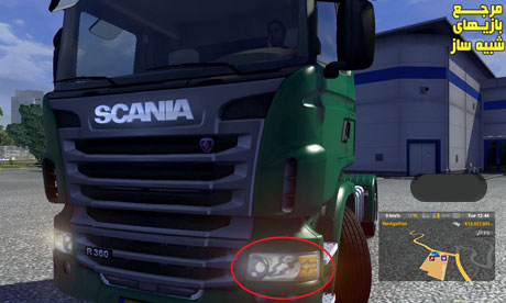 Мод "New Light For Scania" для Euro Truck Simulator 2